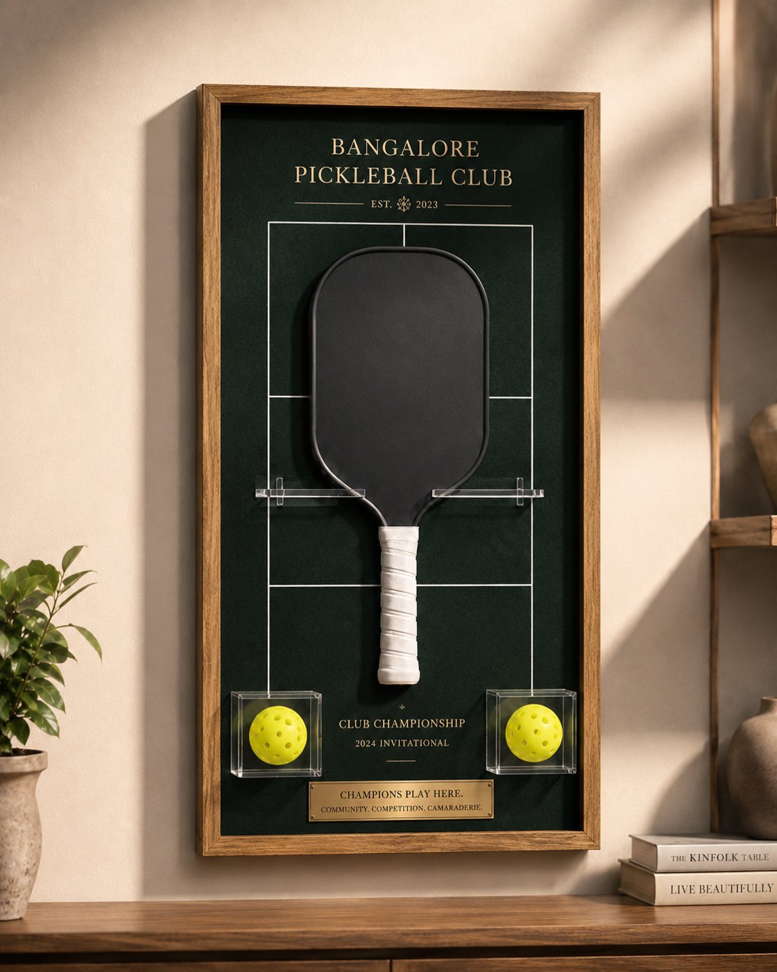 Pickleball Shadow Box